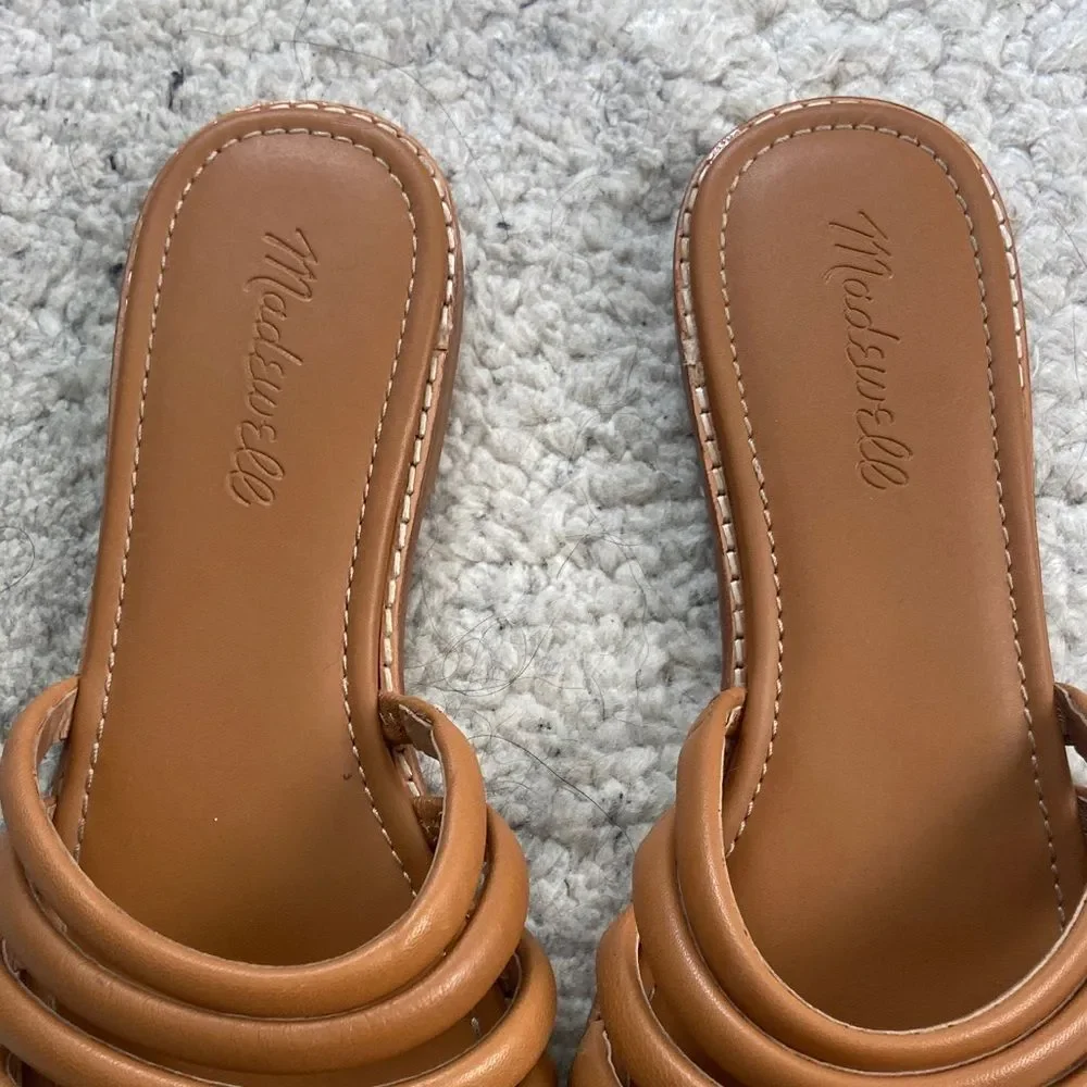 Madewell Addie Leather Slide Sandal - Picture 4 of 8
